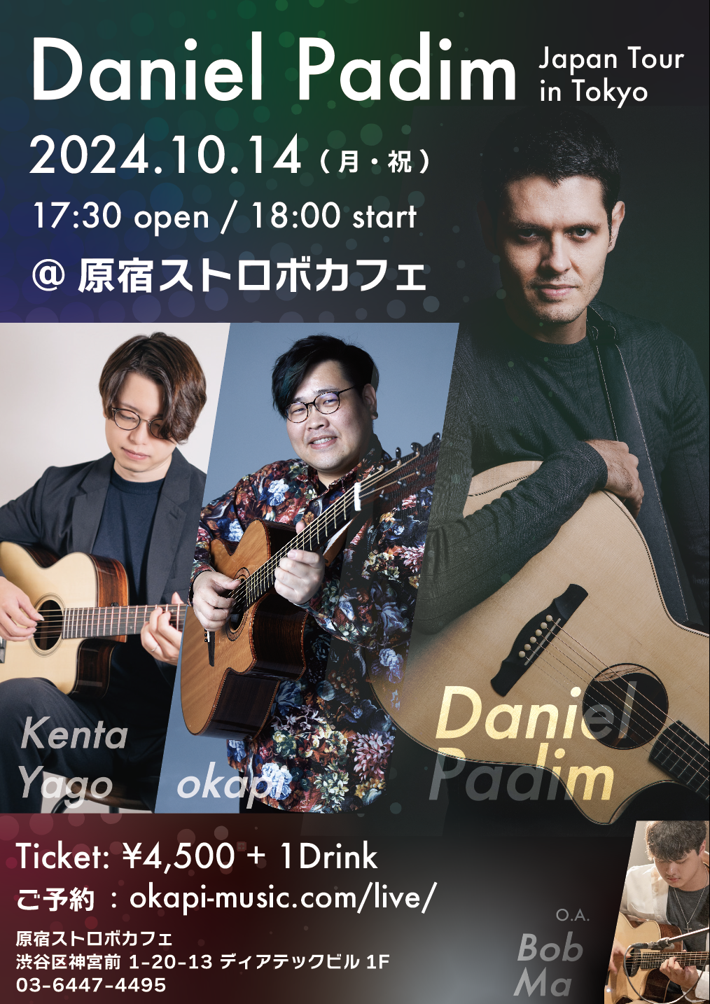 Daniel Padim Japan Tour in Tokyo