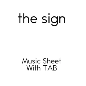 the sign TAB